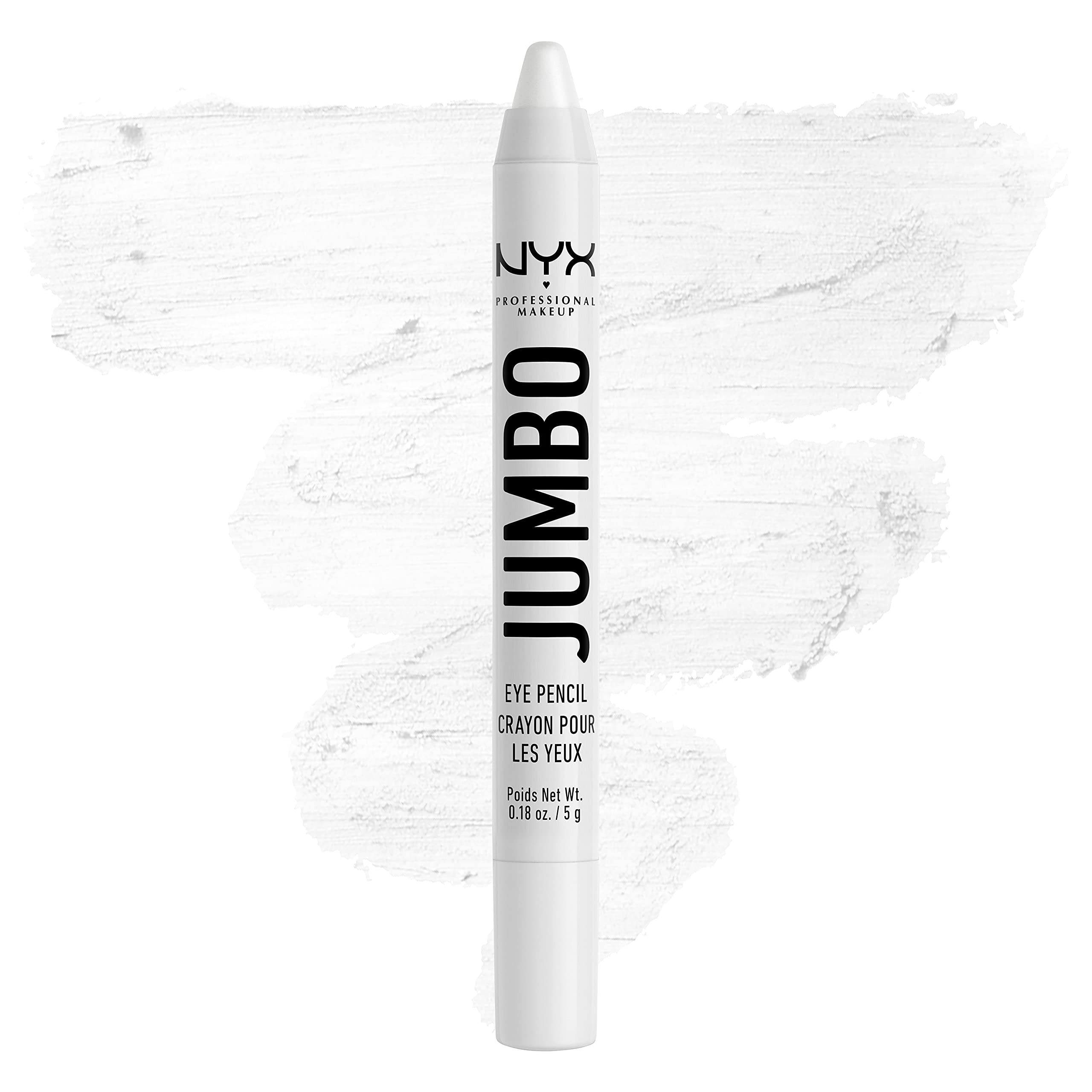 NYX Jumbo Eye Pencil Milk, aplicación cremosa para delineado suave y rápido.