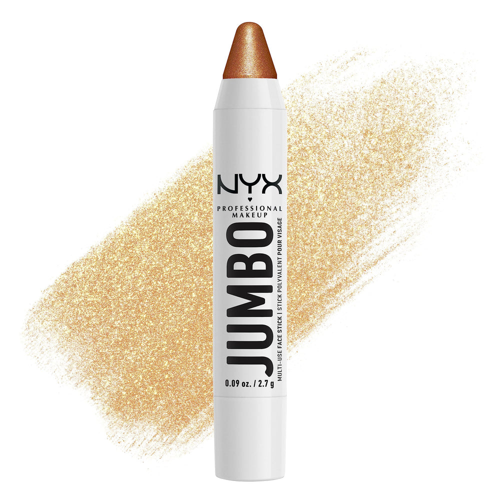 NYX Jumbo Multi-Use Face Sticks en Manzana Pastel para brillo suave en las mejillas.