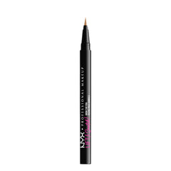 NYX Lift y Snatch: cejas definidas con microbrocha para trazos finos.