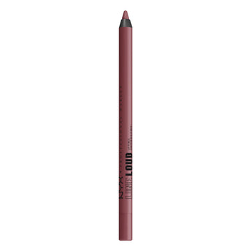 Delineador Line Loud de NYX para labios, color intenso y larga duración.