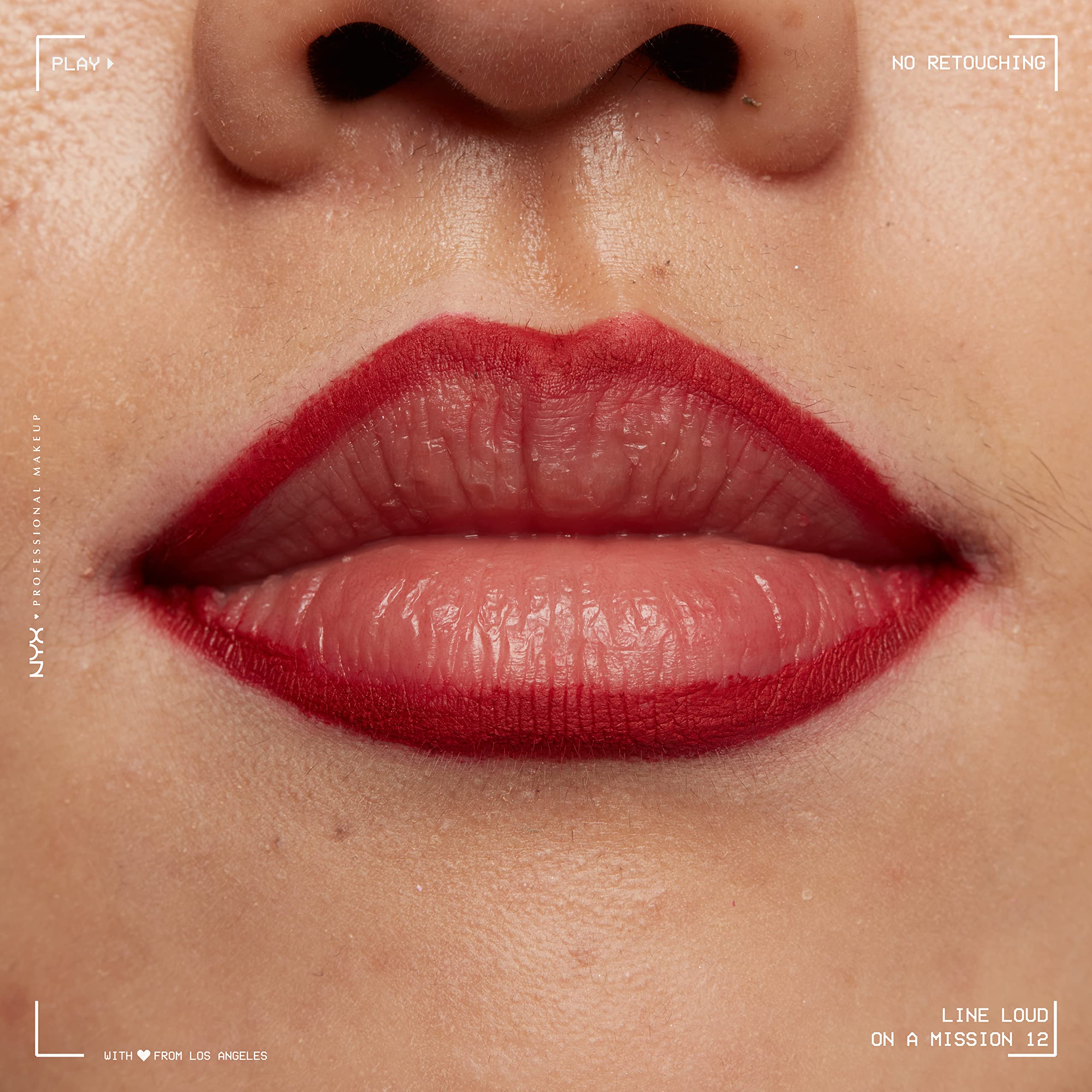 Lápiz Line Loud de NYX: delineado preciso sin tirones.