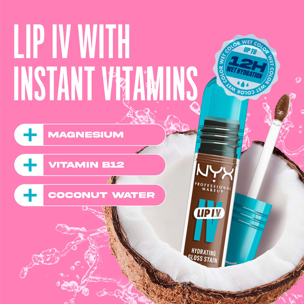 Lip IV con agua de coco ofrece una sensación refrescante en labios