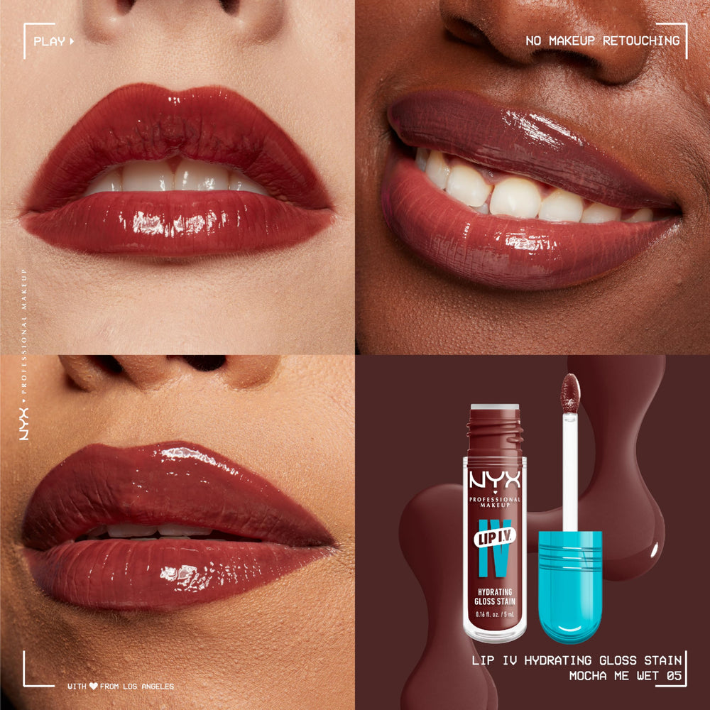 Color natural en labios gracias a Lip IV de NYX.