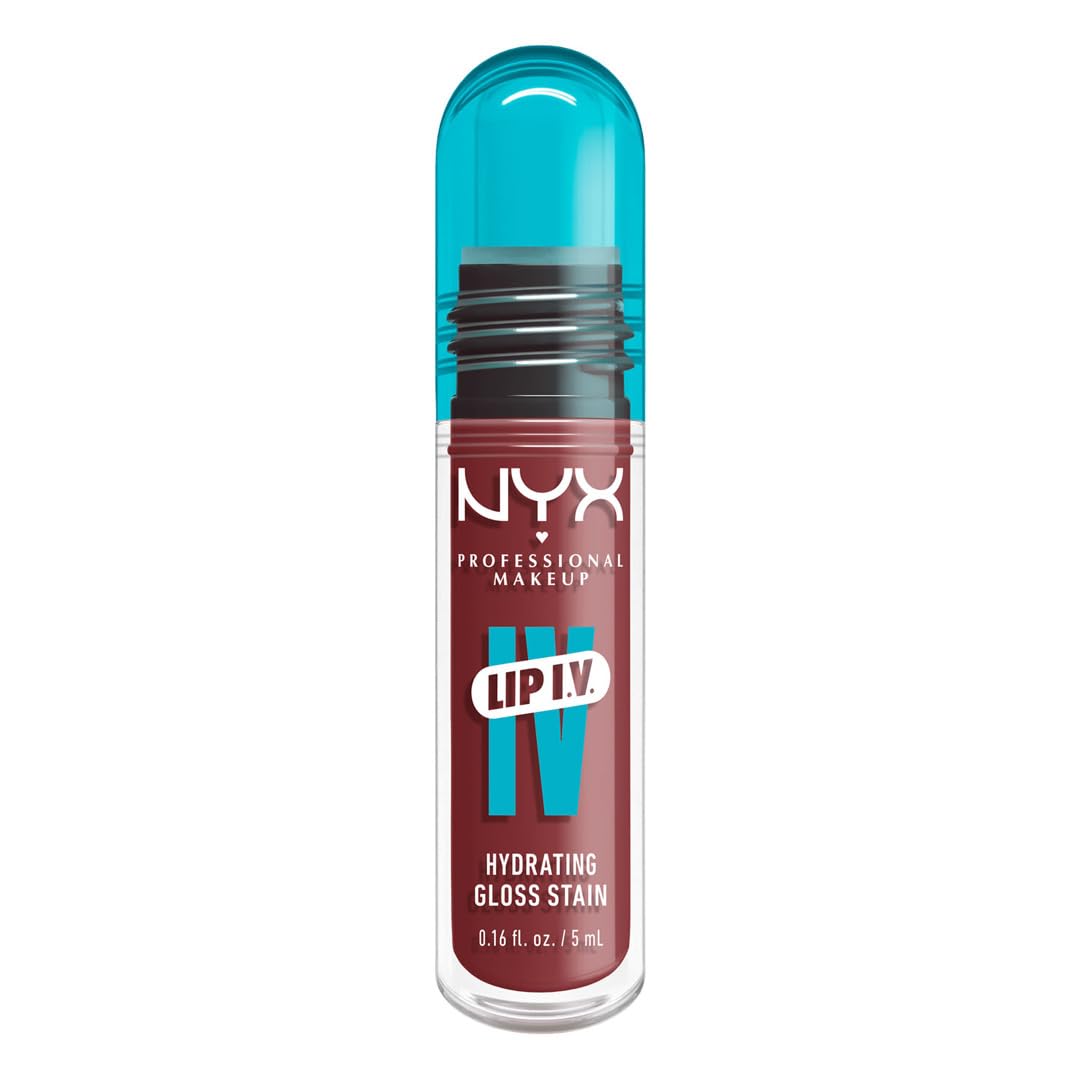 NYX Lip IV muestra color con una pasada rápida.