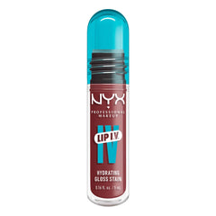 NYX Lip IV muestra color con una pasada rápida.