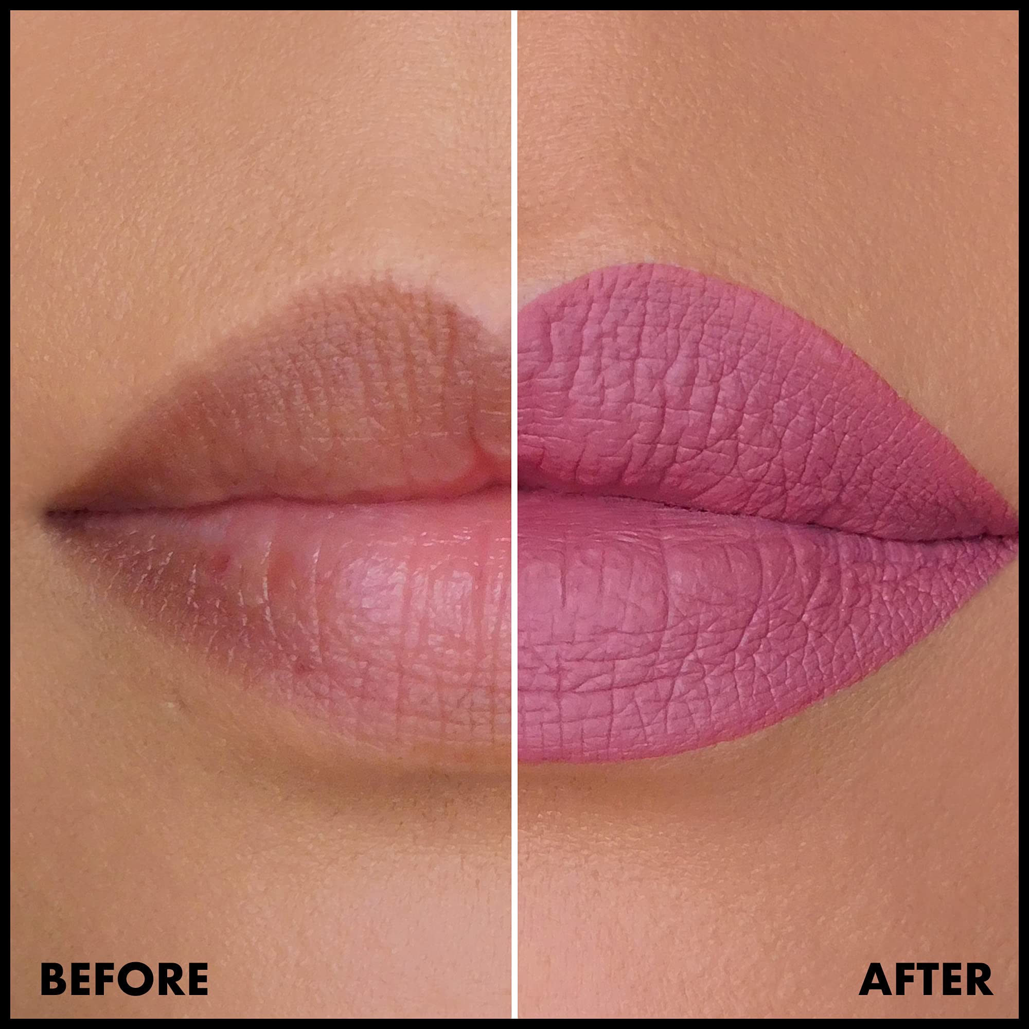 Resistencia a transferencia de NYX Lip Lingerie XXL Matte en tono Dusty Pink.