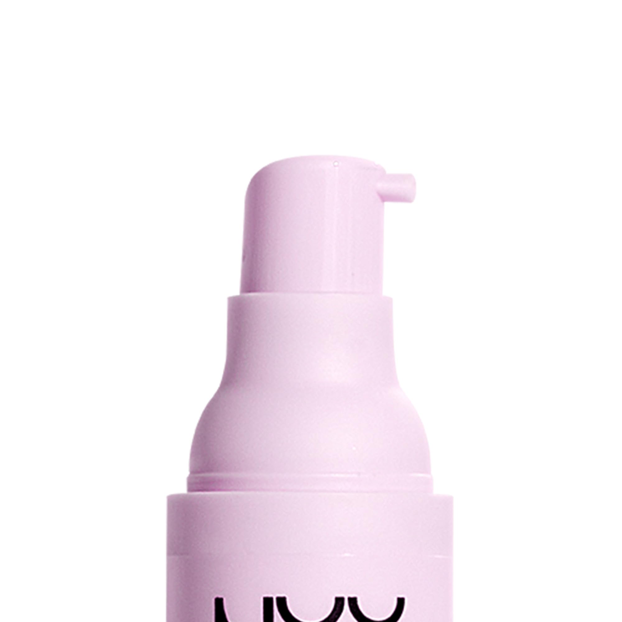 Aplicación fácil de NYX Marshmellow Primer para rostro listo para base