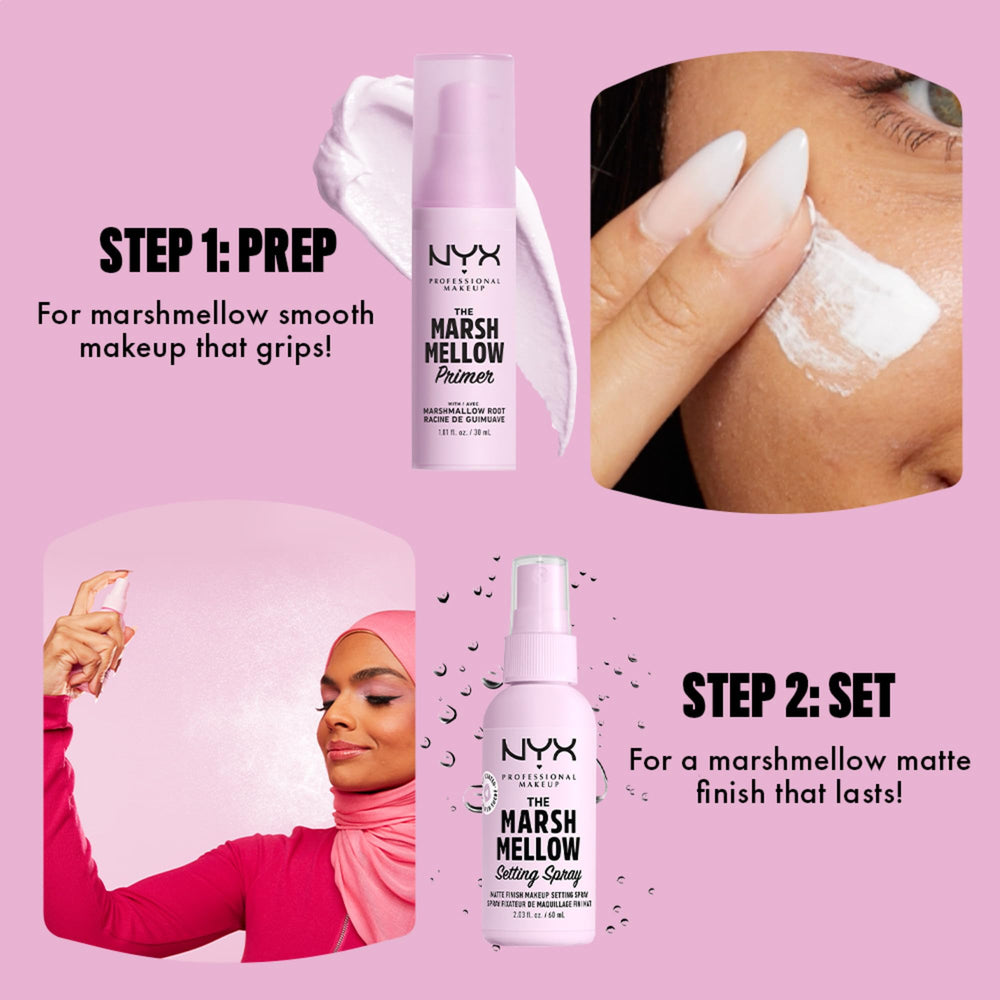 NYX Marshmellow Primer con extracto de malvavisco para lienzo suave