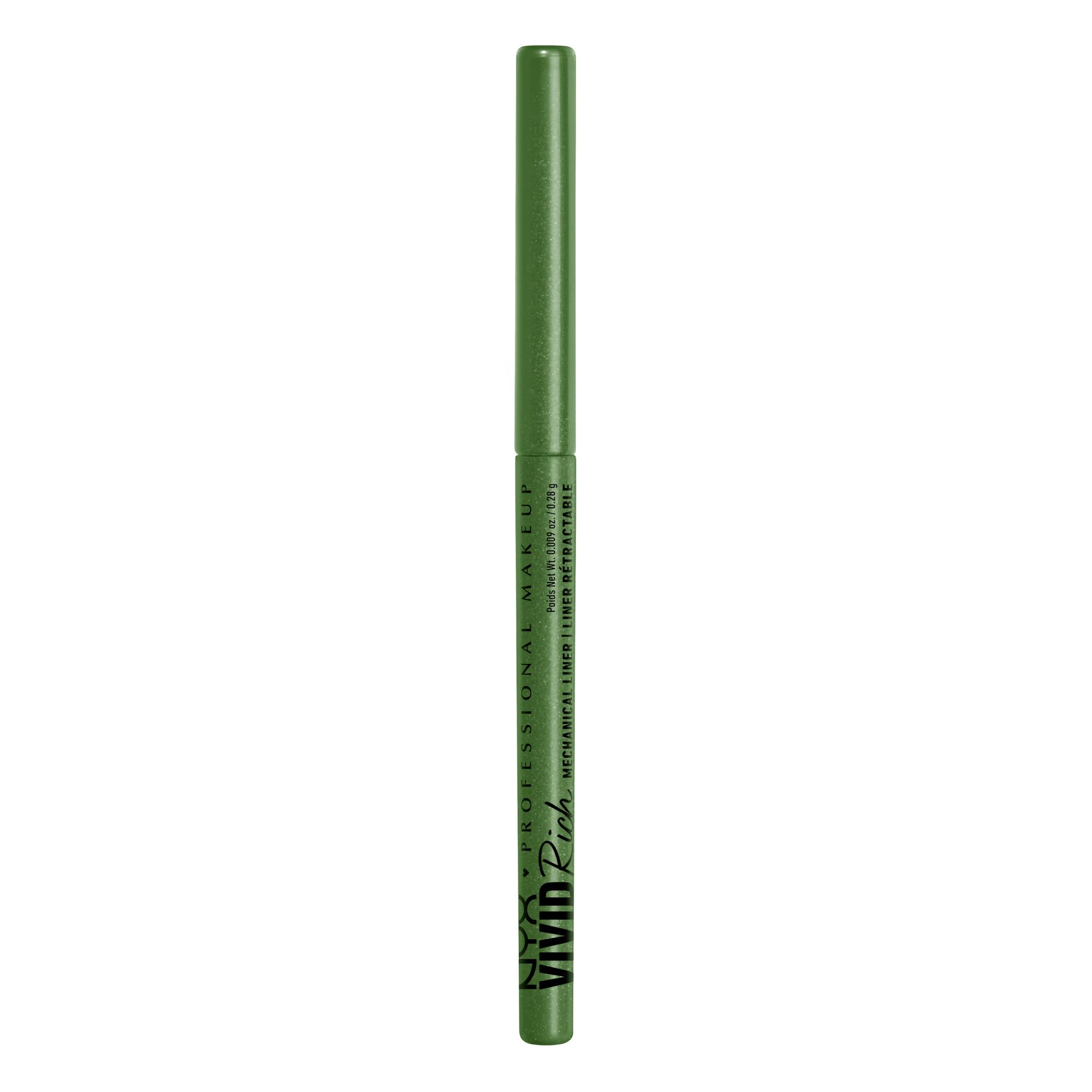 Delineador mecánico NYX, punta precisa para estilos sutiles o dramáticos.