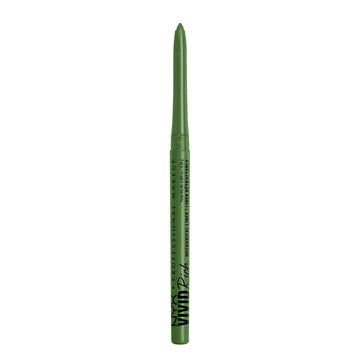 Delineador mecánico NYX, verde jade, para un look intenso de ojos.