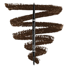 nyx micro brow pencil espresso, apertura mínima para trazos precisos y naturales.