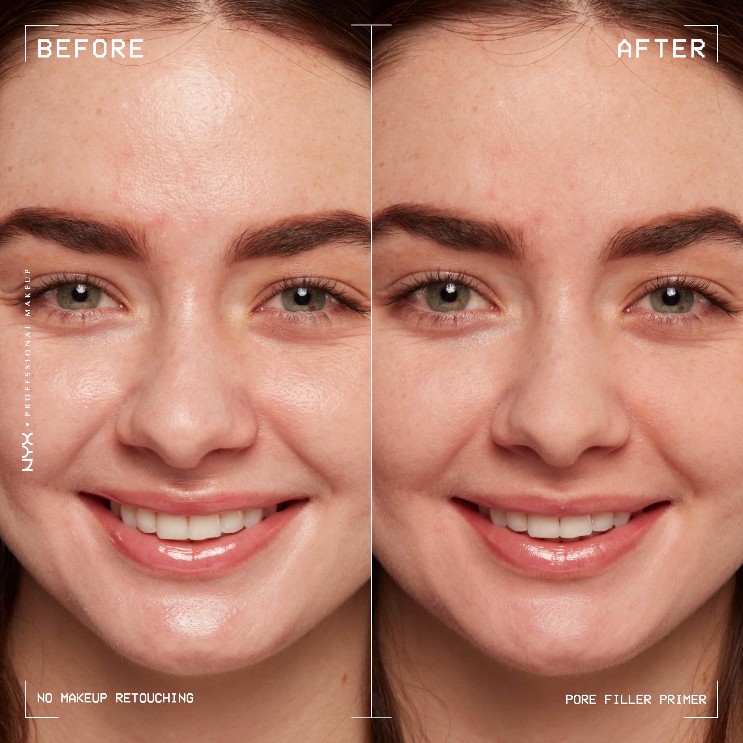Textura ligera de NYX Pore Filler para uso diario.