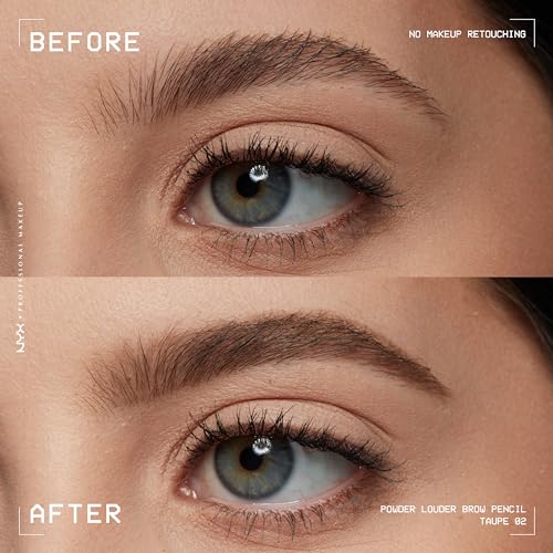 NYX Powder Louder trazos precisos para cejas definidas