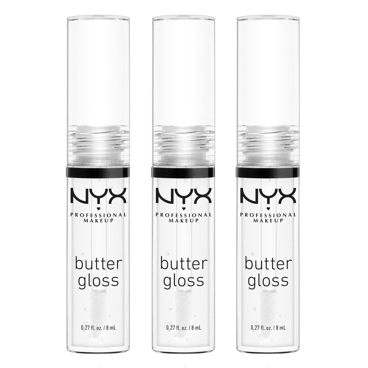 NYX Profesional Maquillaje, aplicacion-suave: brillo translúcido y sin pegajosidad en los labios.