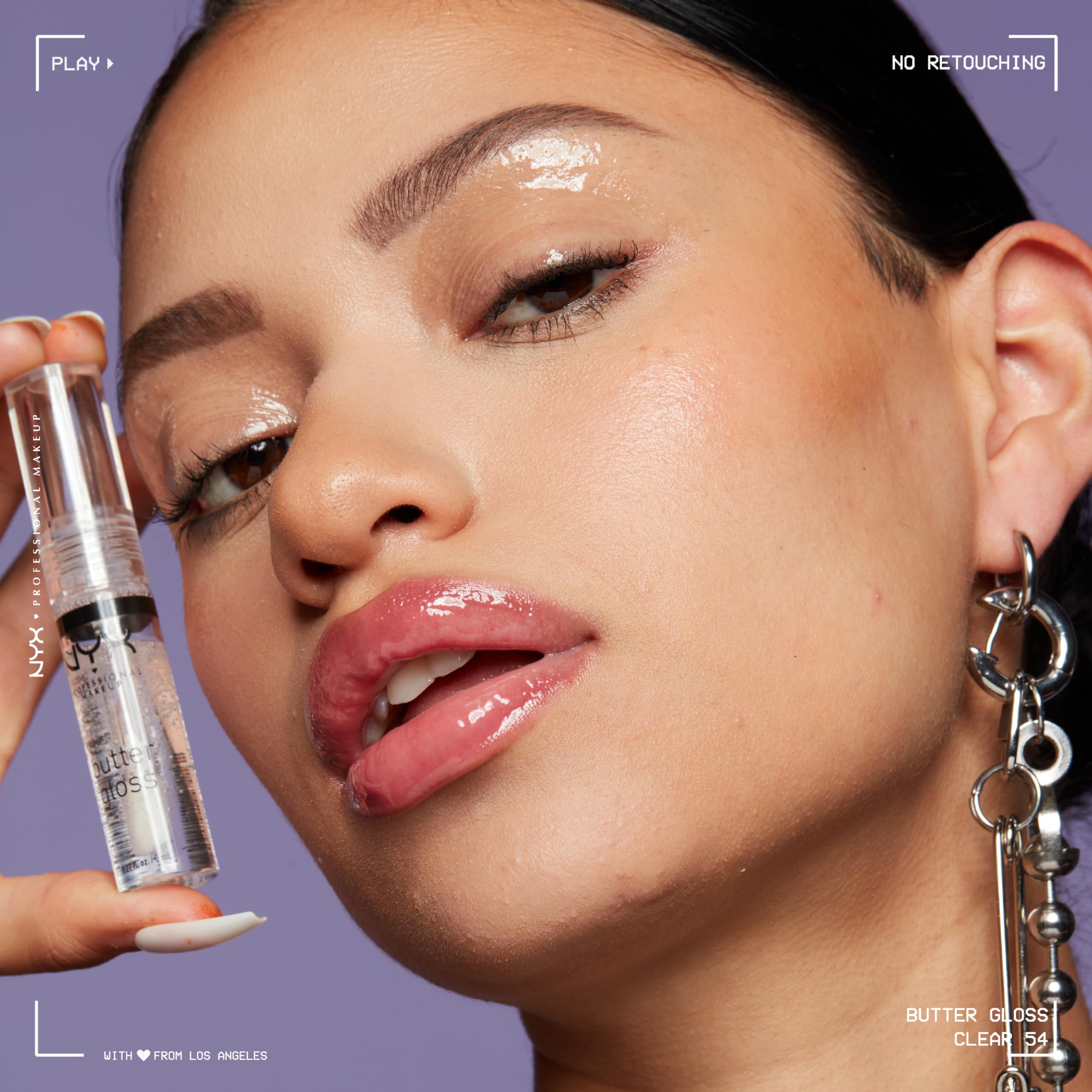 NYX Profesional Maquillaje, uso-diario: brillo ligero para un look natural.