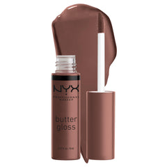 NYX PROFESSIONAL MAKEUP Brillo mantequilla Ginger Snap, empaque compacto para viaje.