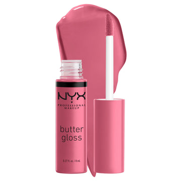 NYX PROFESSIONAL MAKEUP Brillo de Mantequilla Pastel de Ángel - aplicación suave para labios.