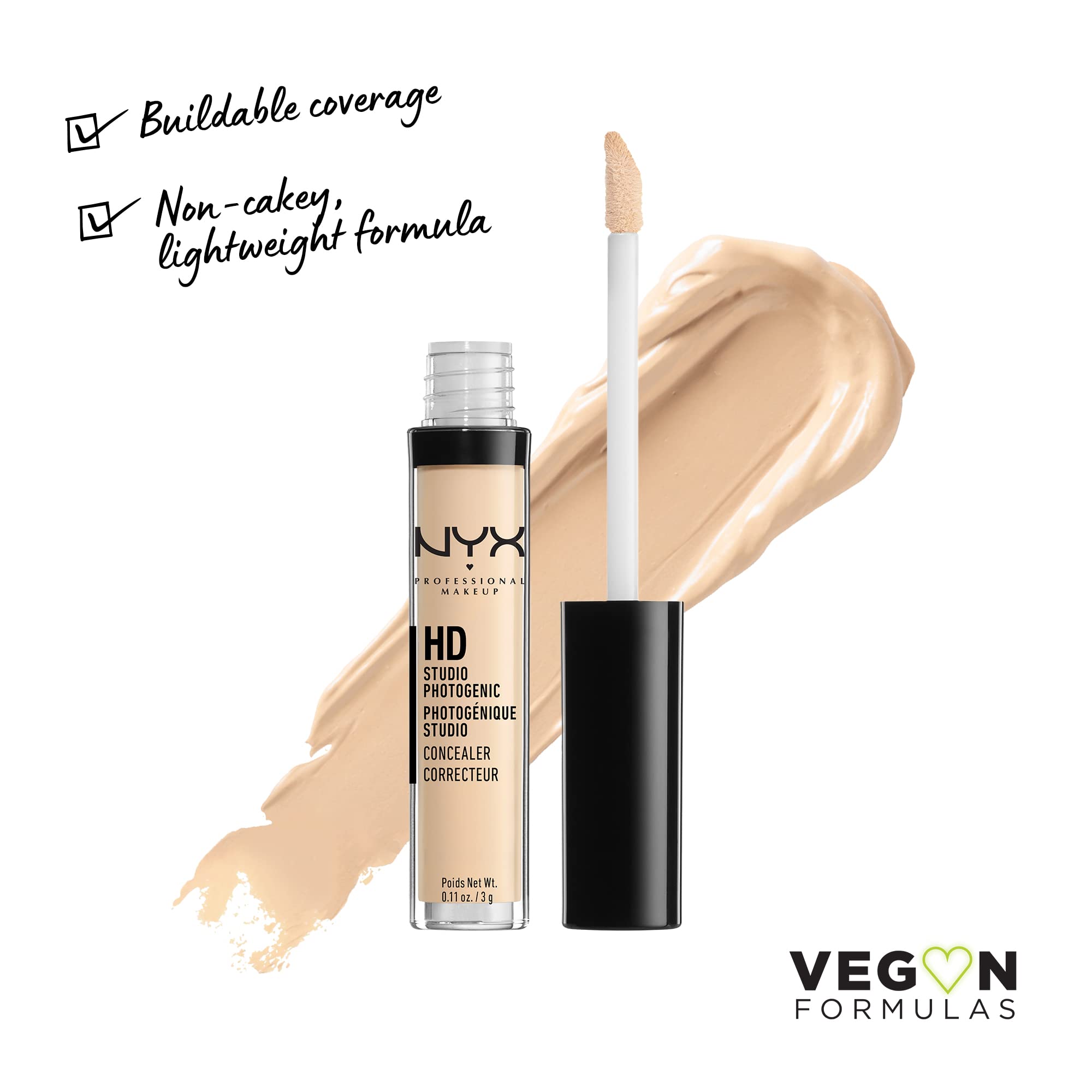 NYX PROFESSIONAL MAKEUP Corrección de color con tonalidades verde amarillo lavanda para unificar tono