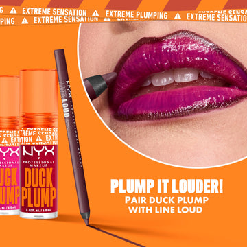Delineador labial NYX Professional Makeup, enriquecido con jojoba y vitamina E para labios suaves.