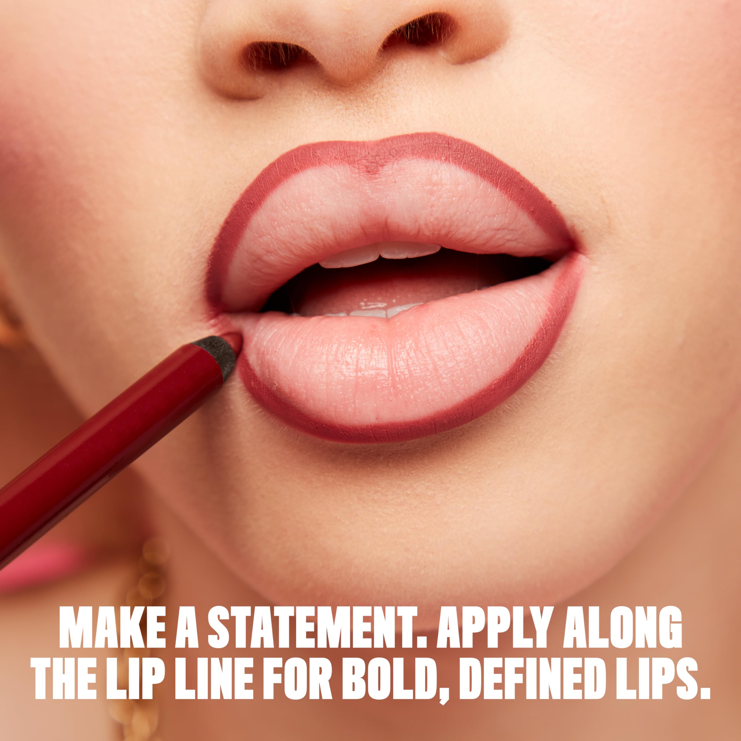 Delineador labial NYX Professional Makeup, resistencia al agua para uso prolongado.