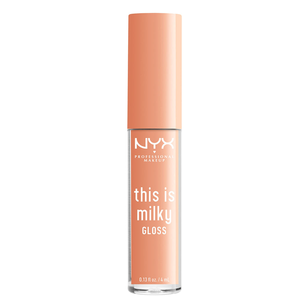 NYX PROFESSIONAL MAKEUP This Is Milky Gloss envase elegante para retoques diarios