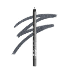 NYX Epic Wear Liner Stick en gris metalizado, delineado duradero para todo el día.