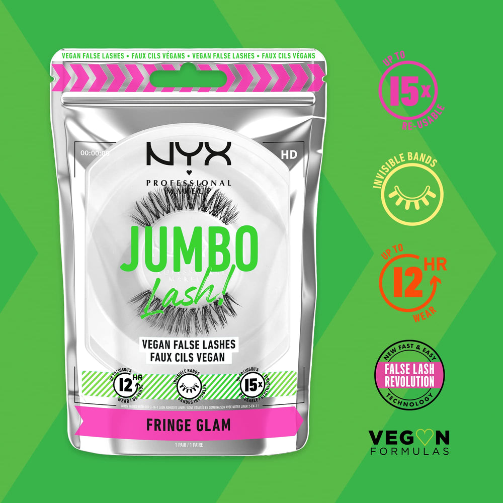 Volumen jumbo para una mirada intensa con NYX Jumbo Lash.