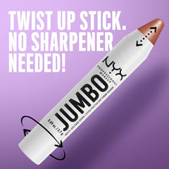 NYX PROFESSIONAL MAKEUP Jumbo Coconut Cake: brillo perlado para mejillas con acabado suave