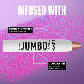 NYX PROFESSIONAL MAKEUP Jumbo Coconut Cake: difuminación facial rápida gracias a la textura ligera