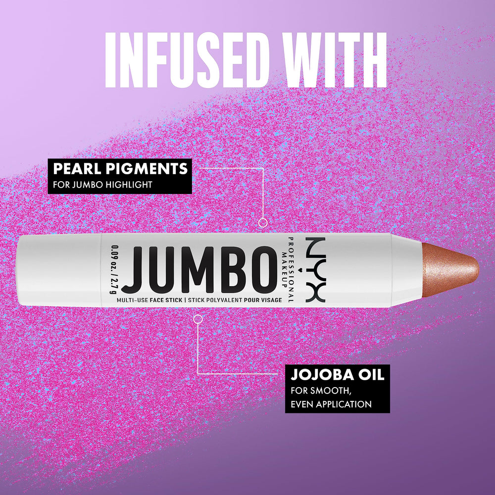 NYX PROFESSIONAL MAKEUP Jumbo Coconut Cake: difuminación facial rápida gracias a la textura ligera