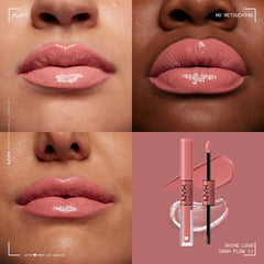 NYX PROFESSIONAL MAKEUP Shine Loud labial: pigmento impactante y duración prolongada.