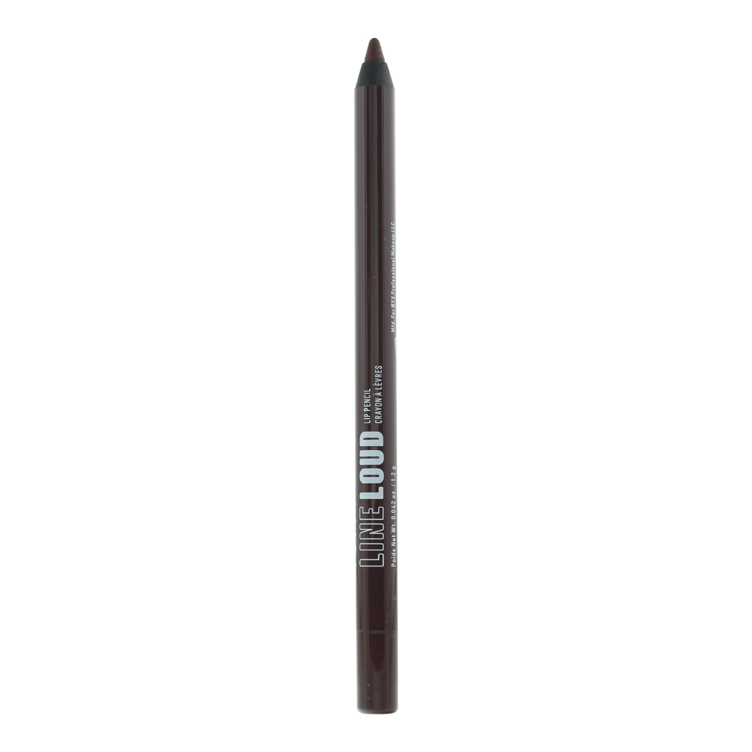 Nyx lapiz contorno labios Rebel Kind Chocolate Brown delineado intenso y duradero