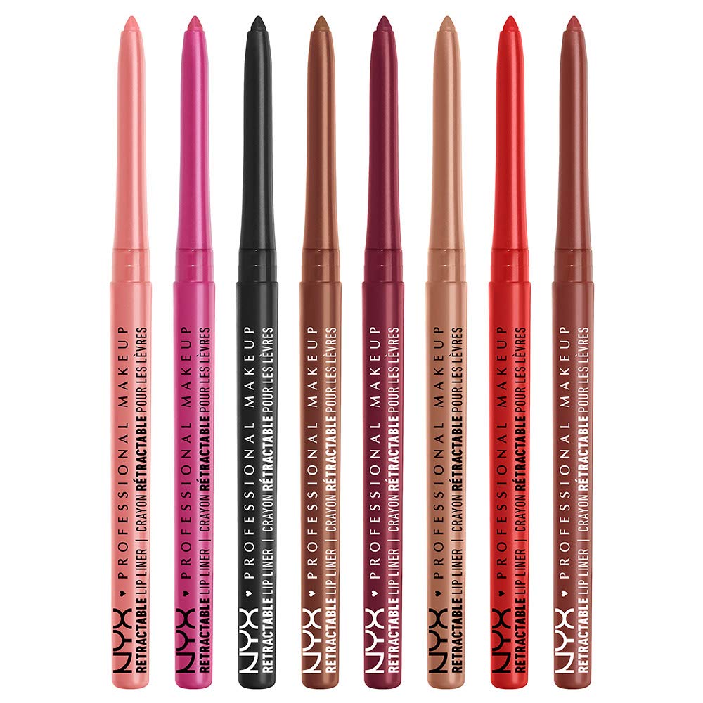 NYX Professional Makeup lapiz labios mecanico Jewel, pigmentación alta para colores intensos.