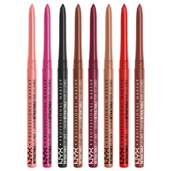 NYX Professional Makeup lapiz labios mecanico Jewel, pigmentación alta para colores intensos.