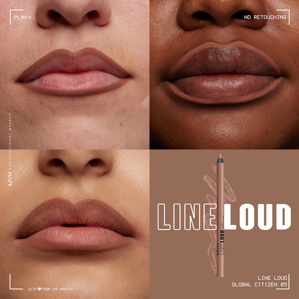 NYX Line Loud con aceite de jojoba para labios suaves y cómodos
