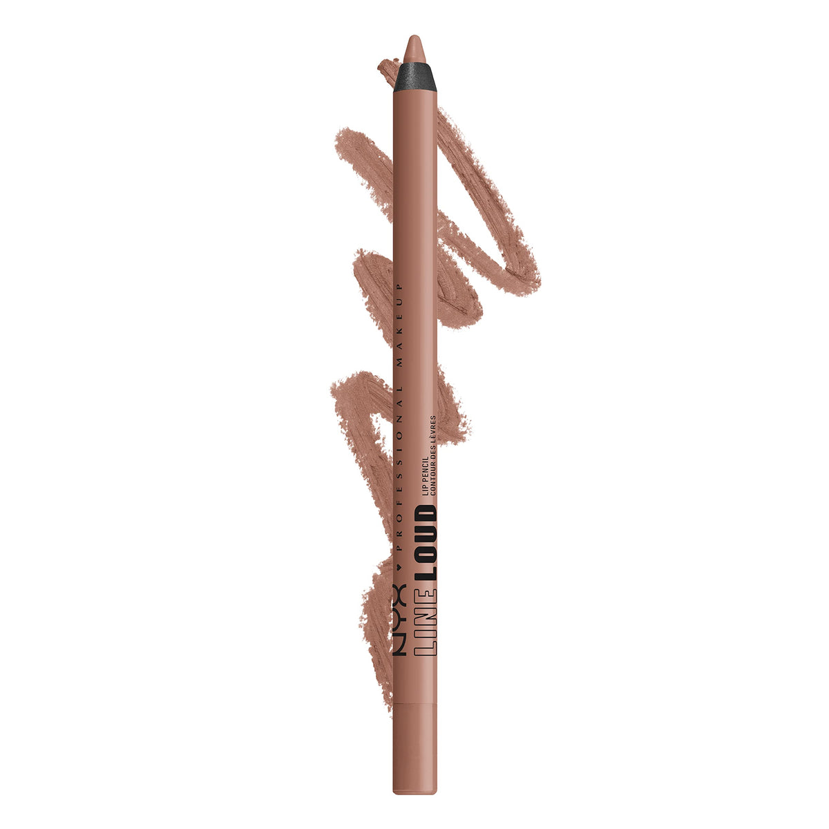 NYX Line Loud delineador labial Global Citizen, color intenso para definir labios con precisión
