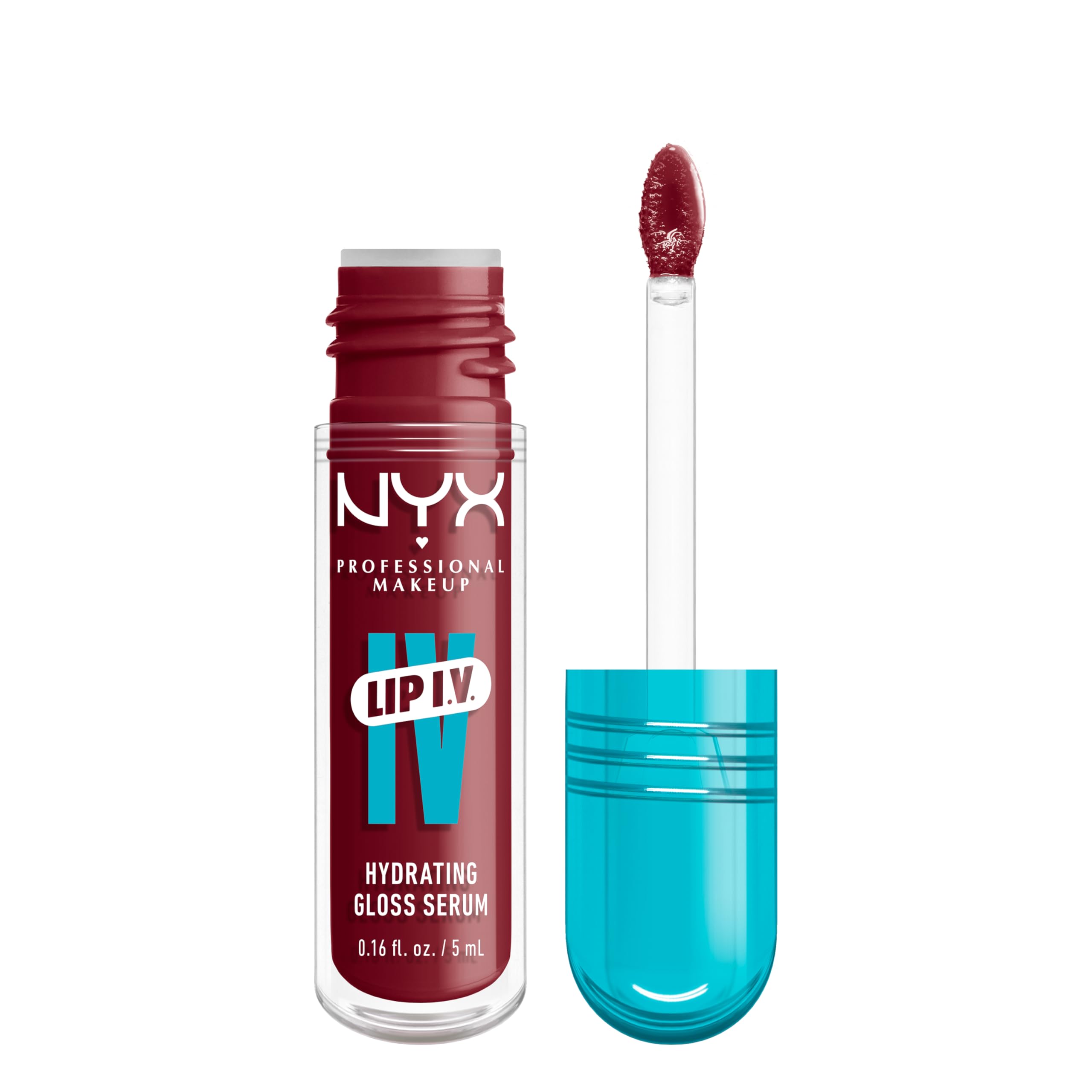 NYX Lip IV: brillo labial rosado que hidrata y da efecto húmedo
