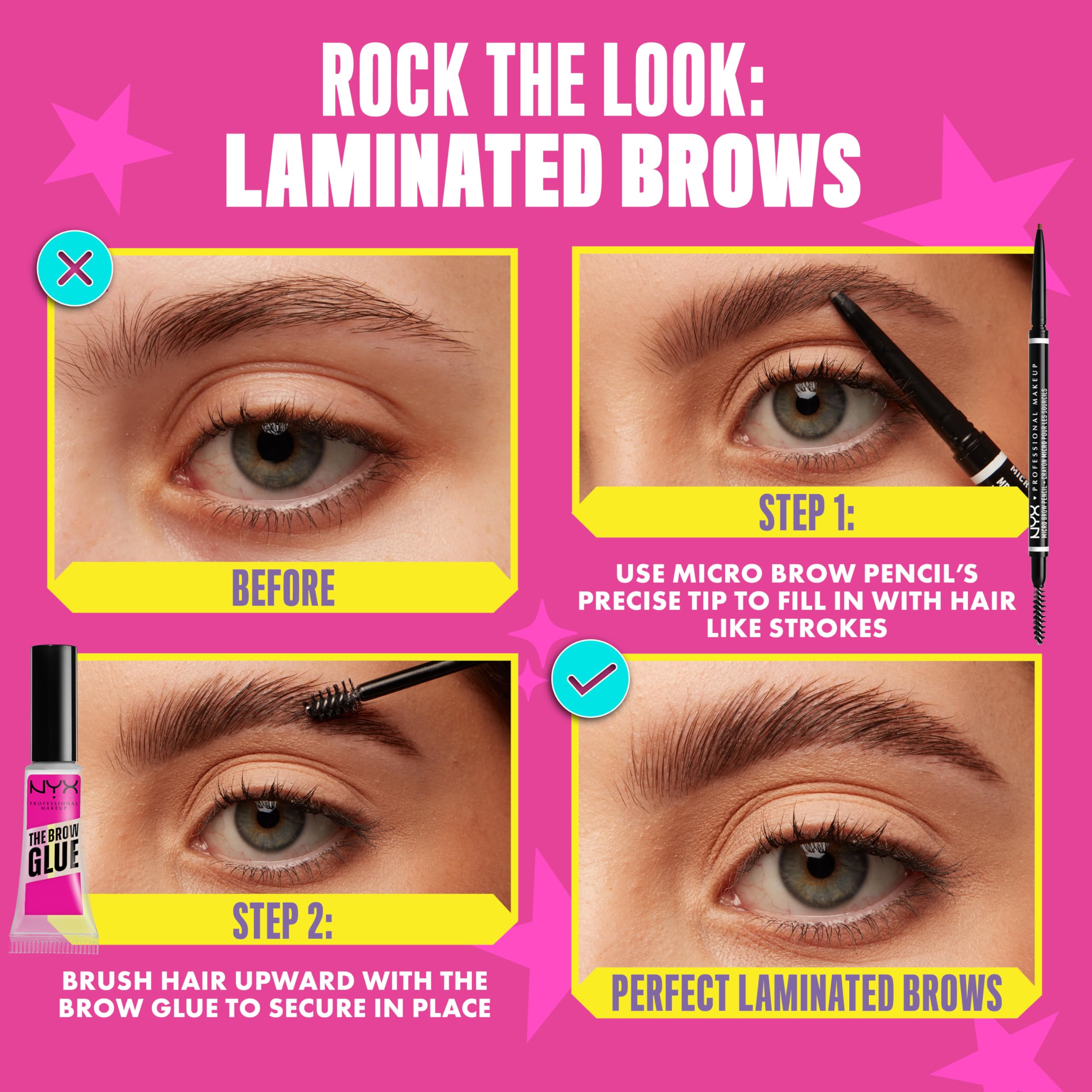 NYX cejas: 12 tonos disponibles para encontrar tu color ideal.