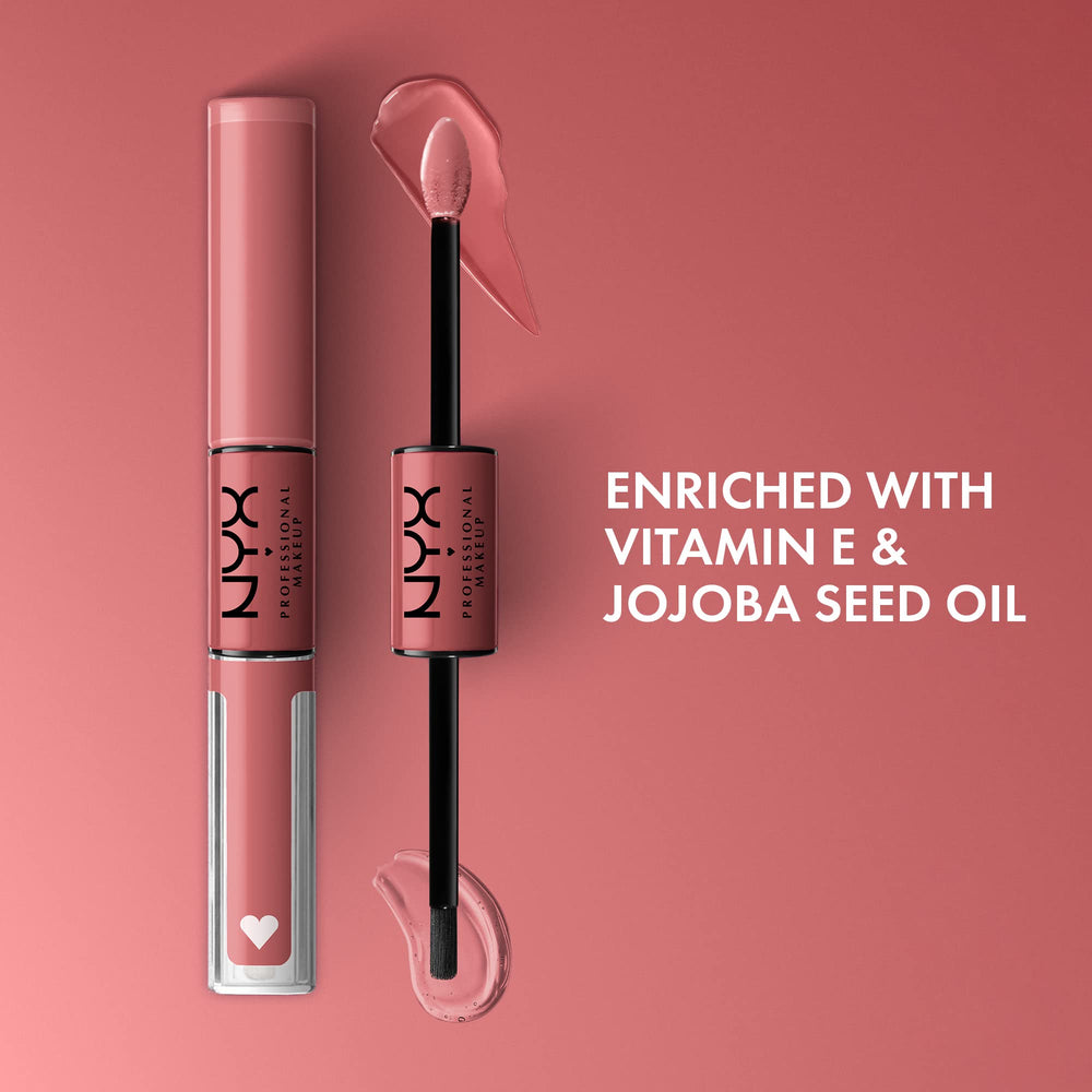 NYX PROFESSIONAL MAKEUP Shine Loud top coat: brillo ultrarreflante sin sensación pegajosa.