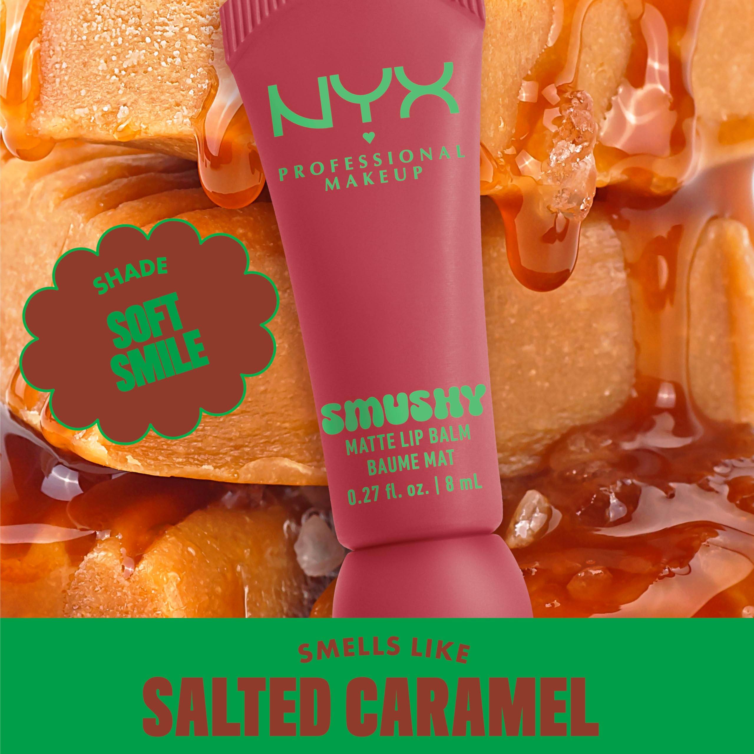 Smushy Matte Lip Balm deslizamiento suave y cobertura construible para un look natural