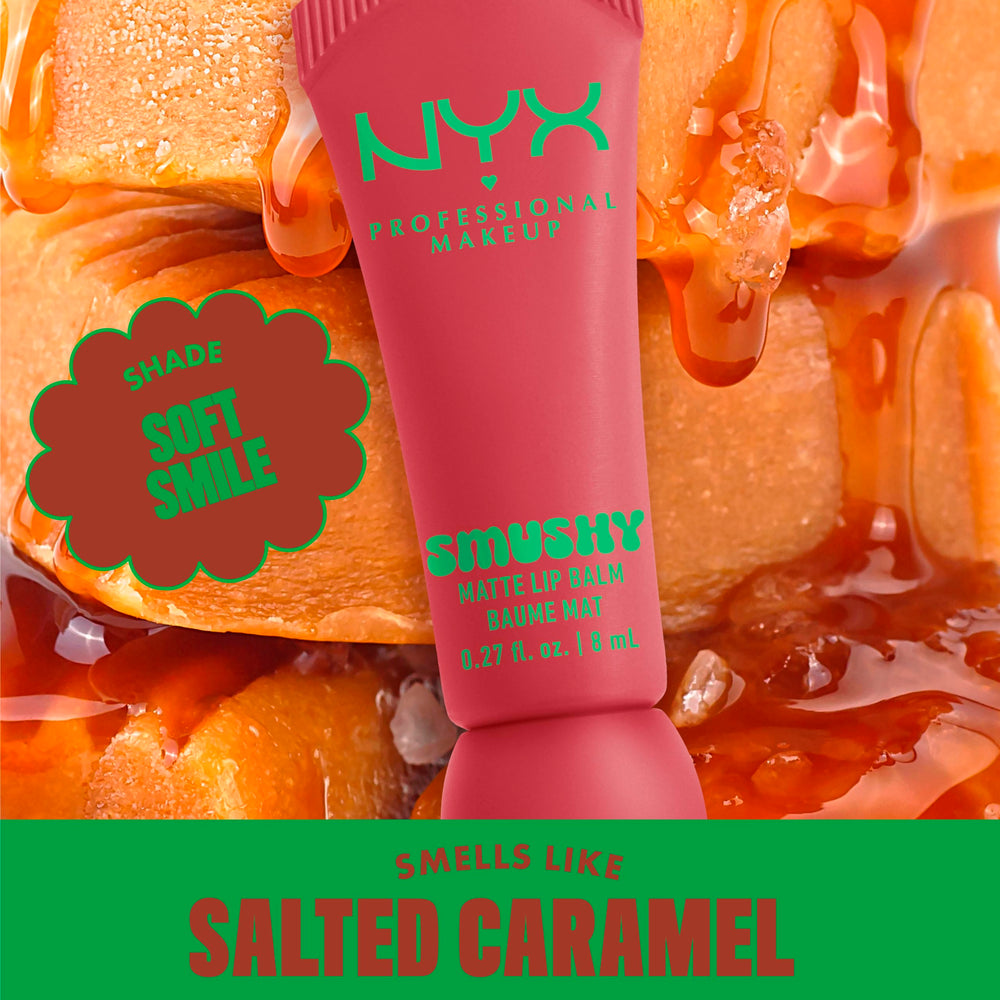 Smushy Matte Lip Balm deslizamiento suave y cobertura construible para un look natural