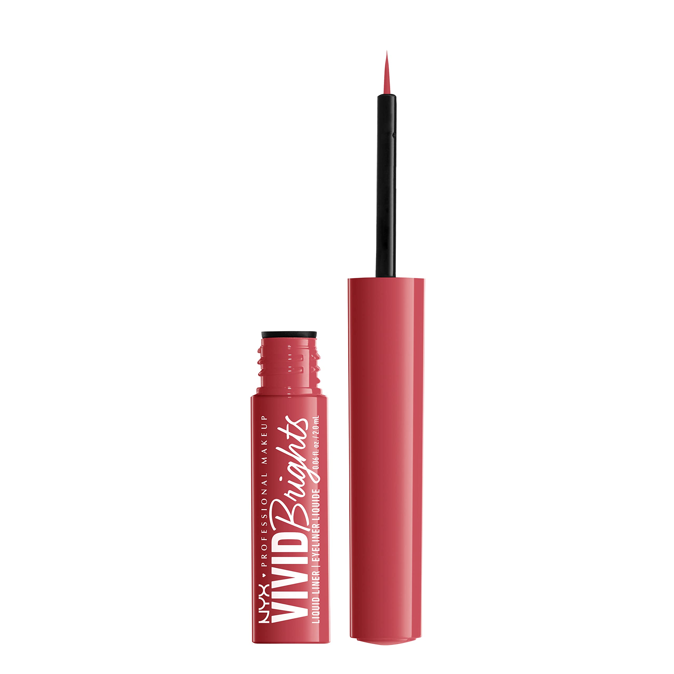 Delineador Vivid Brights de NYX, acabado mate duradero