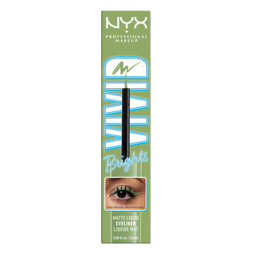 NYX delineador líquido como parte de un look completo de ojos.