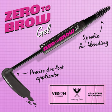Zero to Brow difumina líneas para un acabado natural