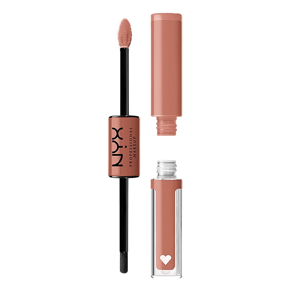 NYX Shine Loud base-labios ofrece color intenso y duradero.