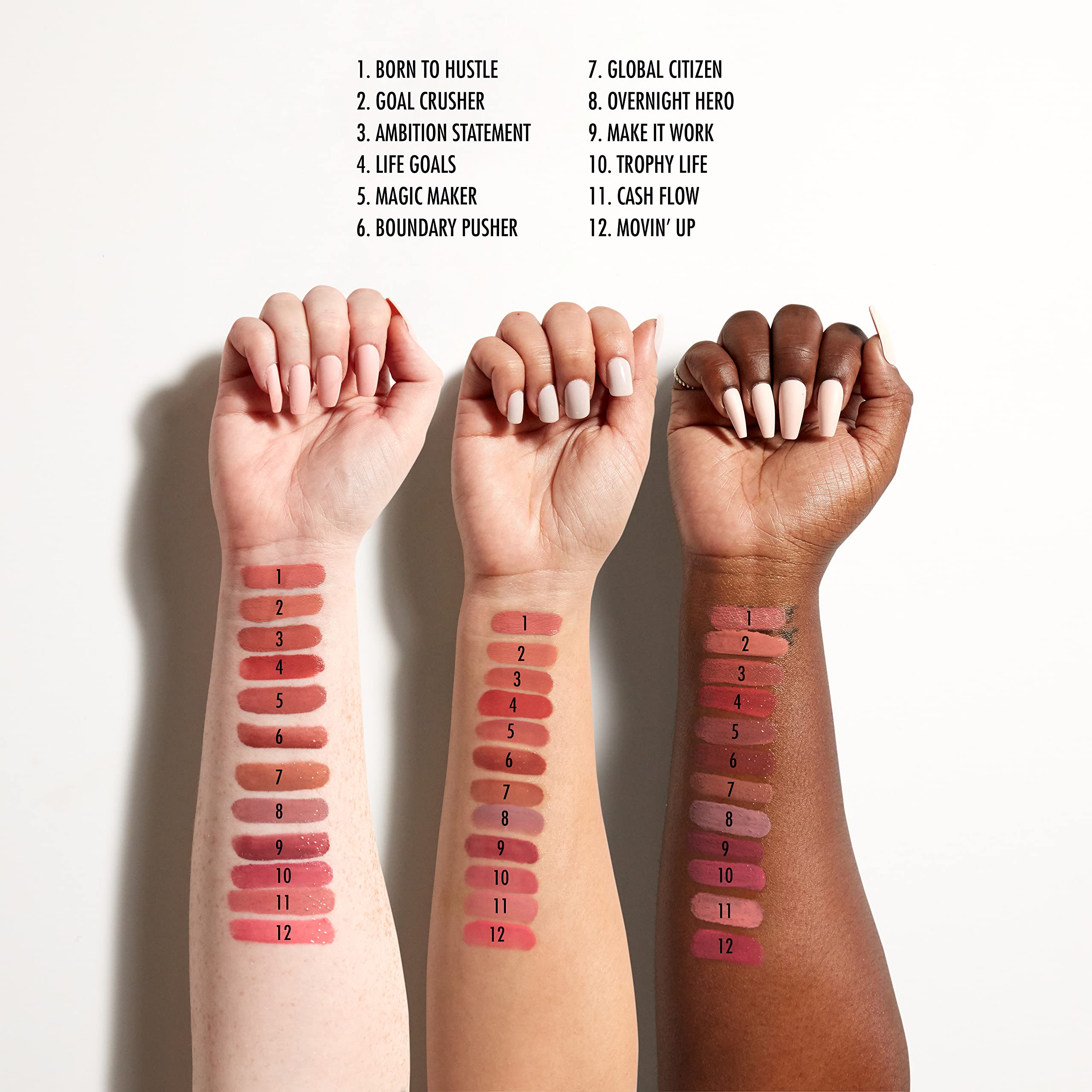 Color intenso de NYX Shine Loud en una sola pasada