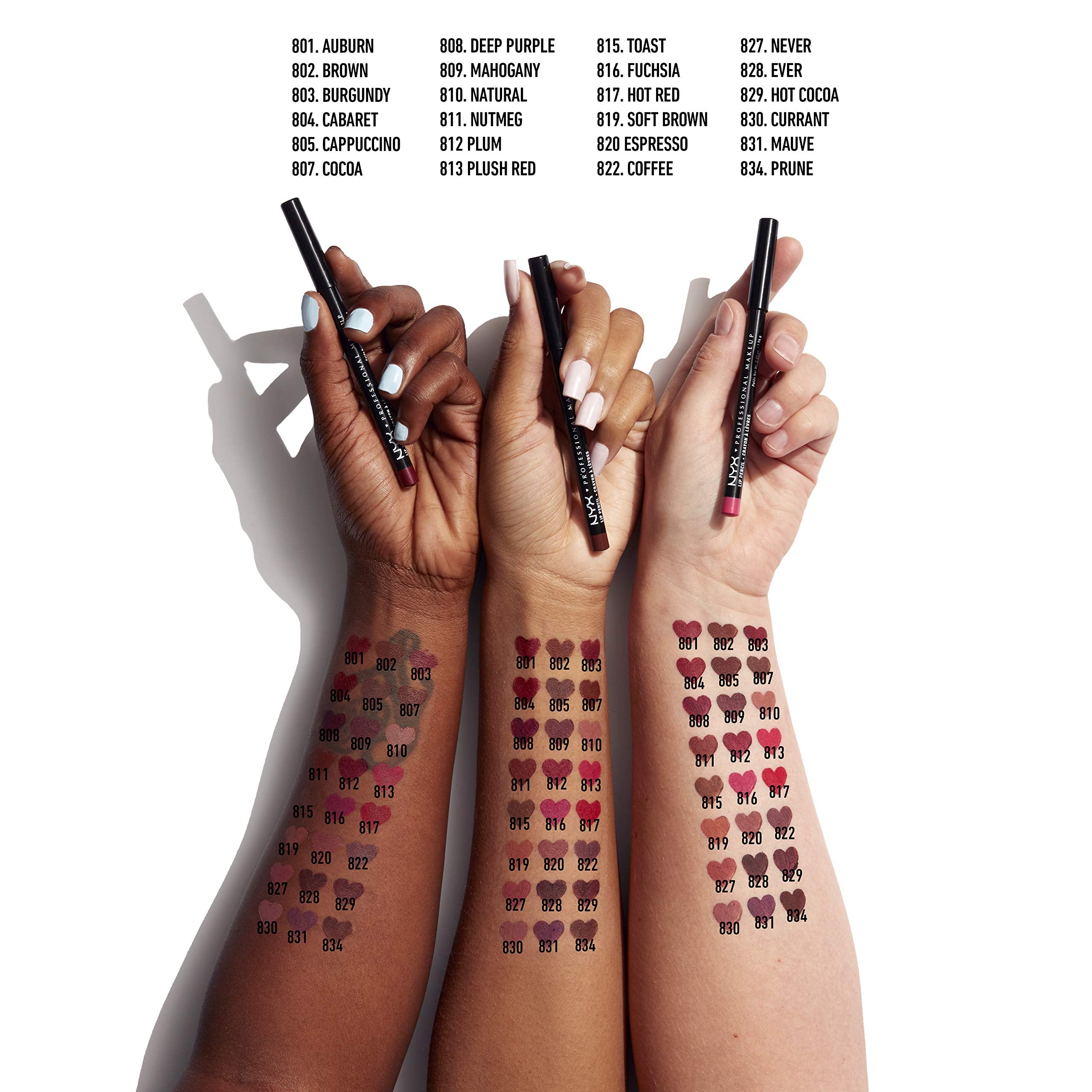 Combinable con labiales NYX para acabado completo