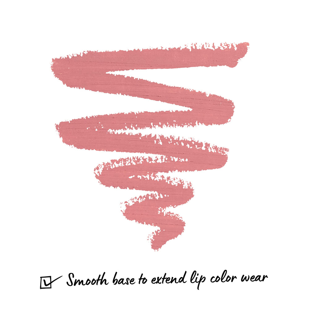 Delineador labial Rose que complementa pintalabios y brillo