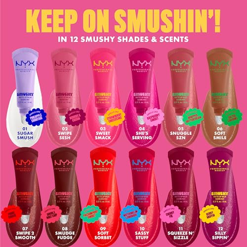 NYX Smushy Matte Lip Balm para retoques diarios y color suave