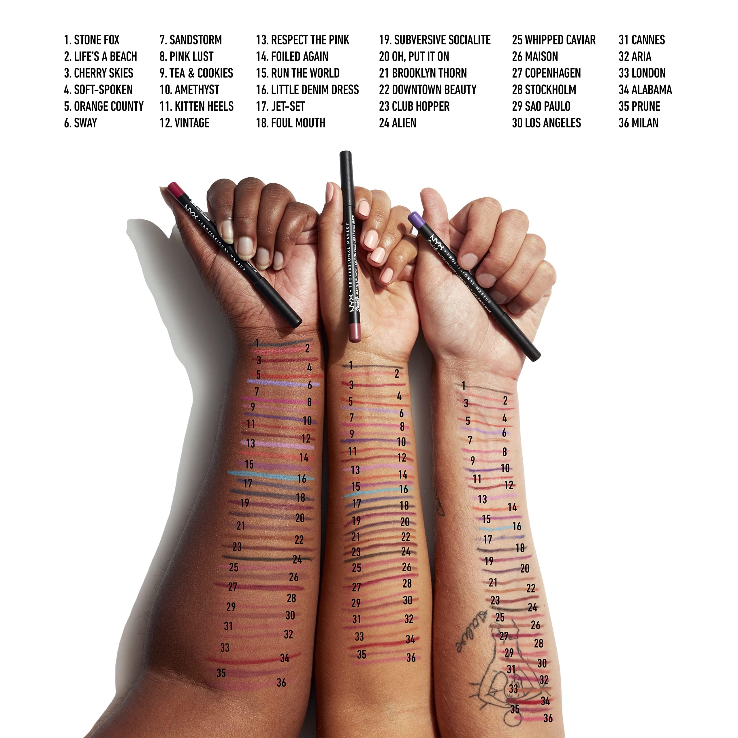 Delineador libre de crueldad NYX, vegano.